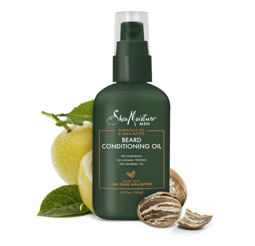 SheaMoisture Men - Maracuja Oil & Shea Butter Beard Conditioning Oil (Original) - arabiccart
