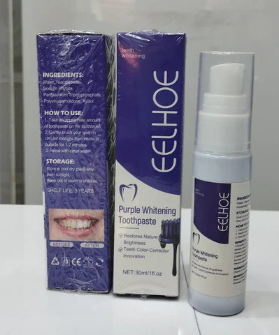 Purple Whitening Toothpaste™ ! ™معجون أسنان مبيض أرجواني - arabiccart