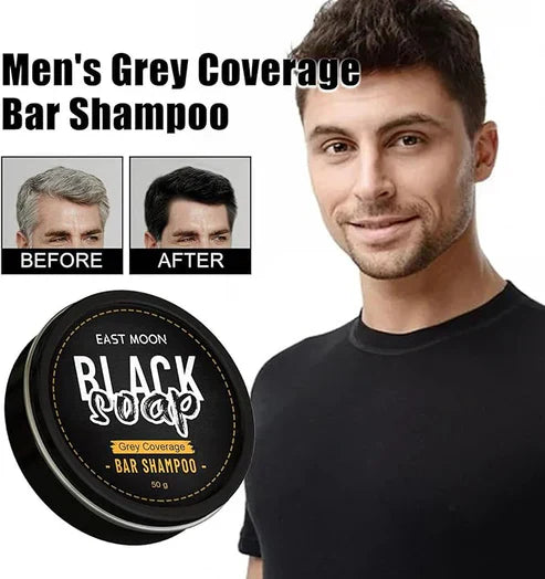 EAST MOON - Black Soap Bar Shampoo (Original) - arabiccart