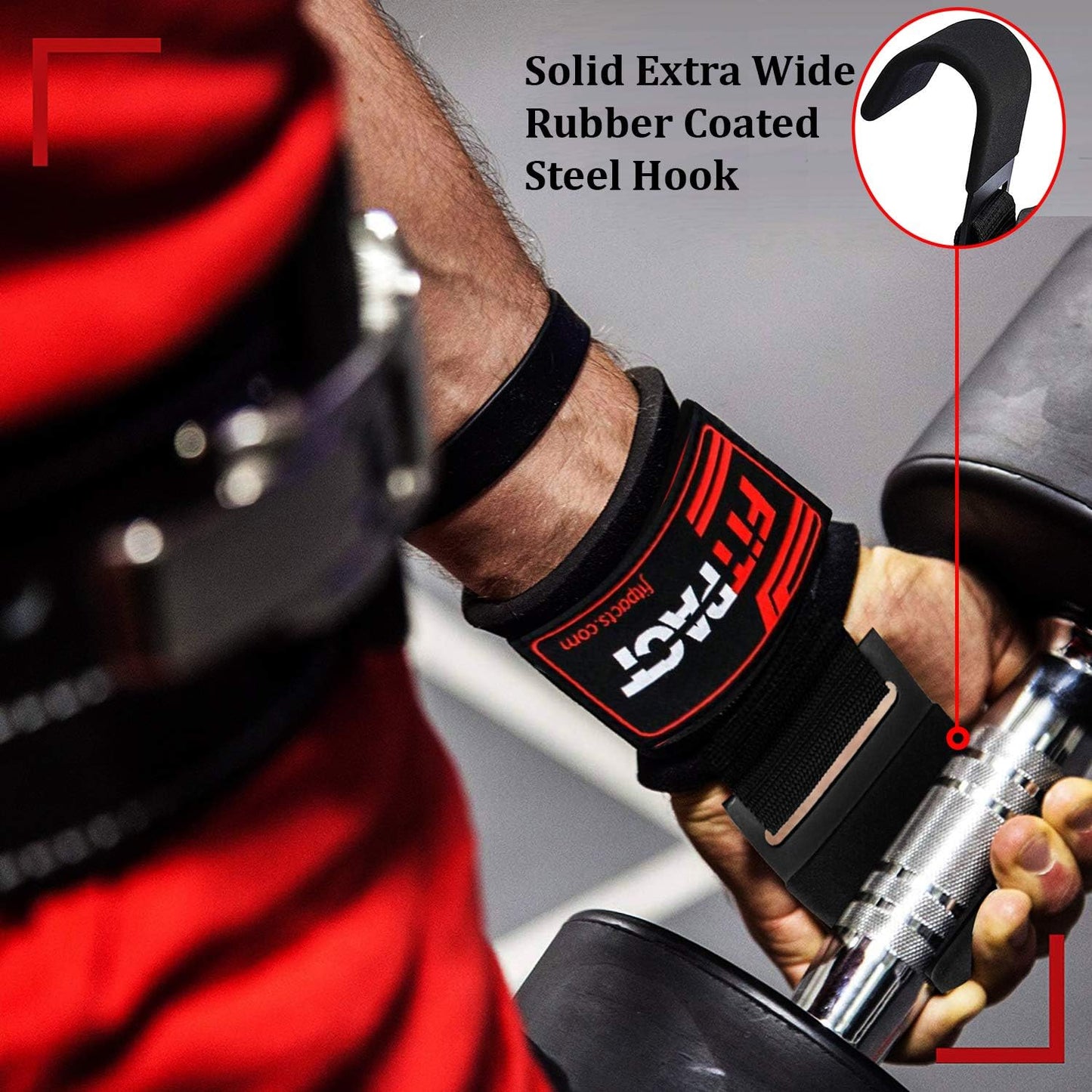 LORDEX - Fitness Lifting Hook Straps - arabiccart